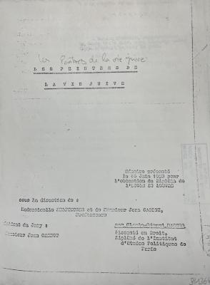 Les peintres de la vie juive 
